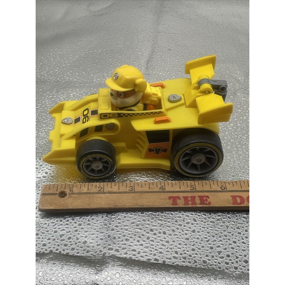 PAW PATROL READY RACE RESCUE DIE-CAST RUBBLE CAR - Picture 9 of 9